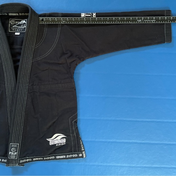 Kids Fuji Suparaito BJJ Gi – Lightweight Youth Jiu Jitsu Uniform - Picture 7 of 9